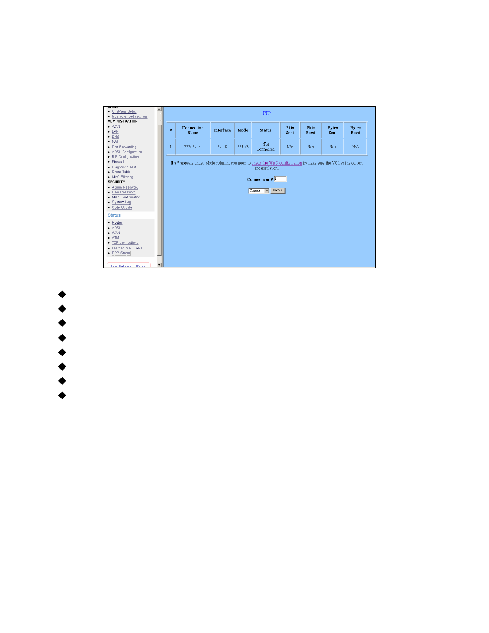 Ppp status | Edimax Technology AR-6024 User Manual | Page 67 / 72