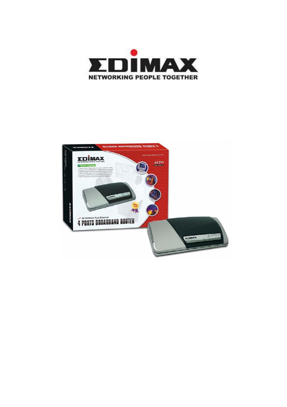 Edimax Technology BR-6104K User Manual | 48 pages