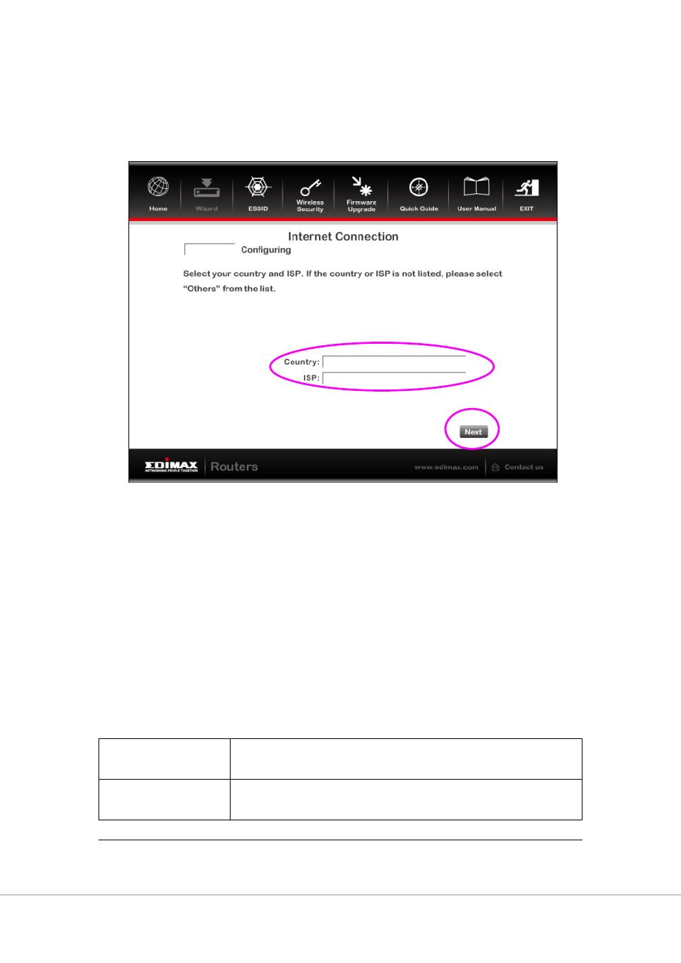 Manually set isp | Edimax Technology AR-7266WNA User Manual | Page 20 / 124