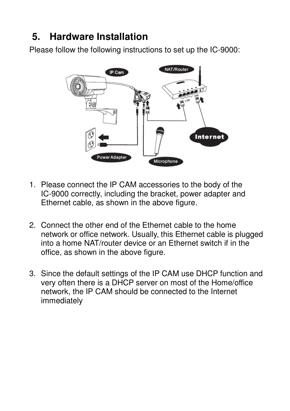 Edimax Technology Edimax DDNS-Free Outdoor IP Camera with Night Vision IC-9000 User Manual | Page 6 / 11