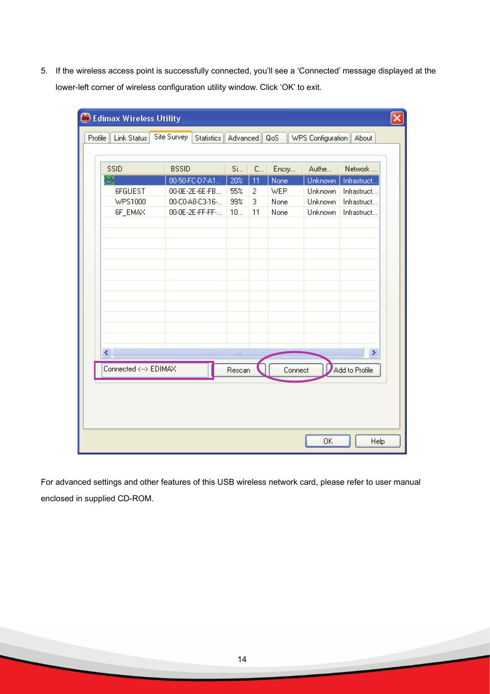 Edimax Technology Wireless LAN USB Adapter User Manual | Page 16 / 16