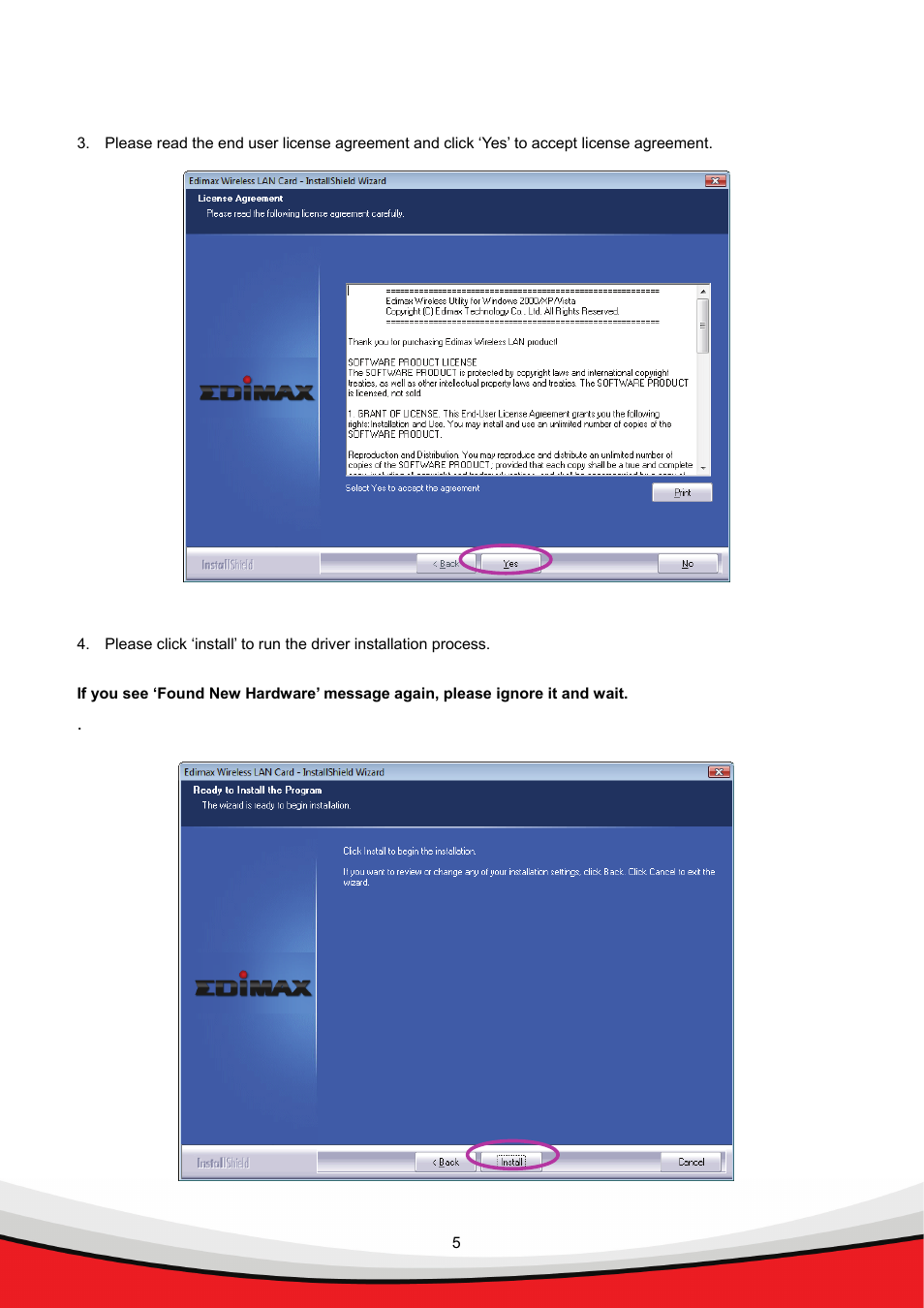 Edimax Technology Wireless LAN USB Adapter User Manual | Page 7 / 16