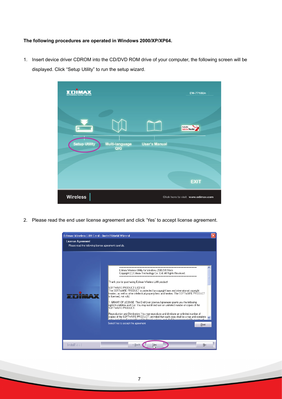 Edimax Technology Wireless LAN USB Adapter User Manual | Page 9 / 16