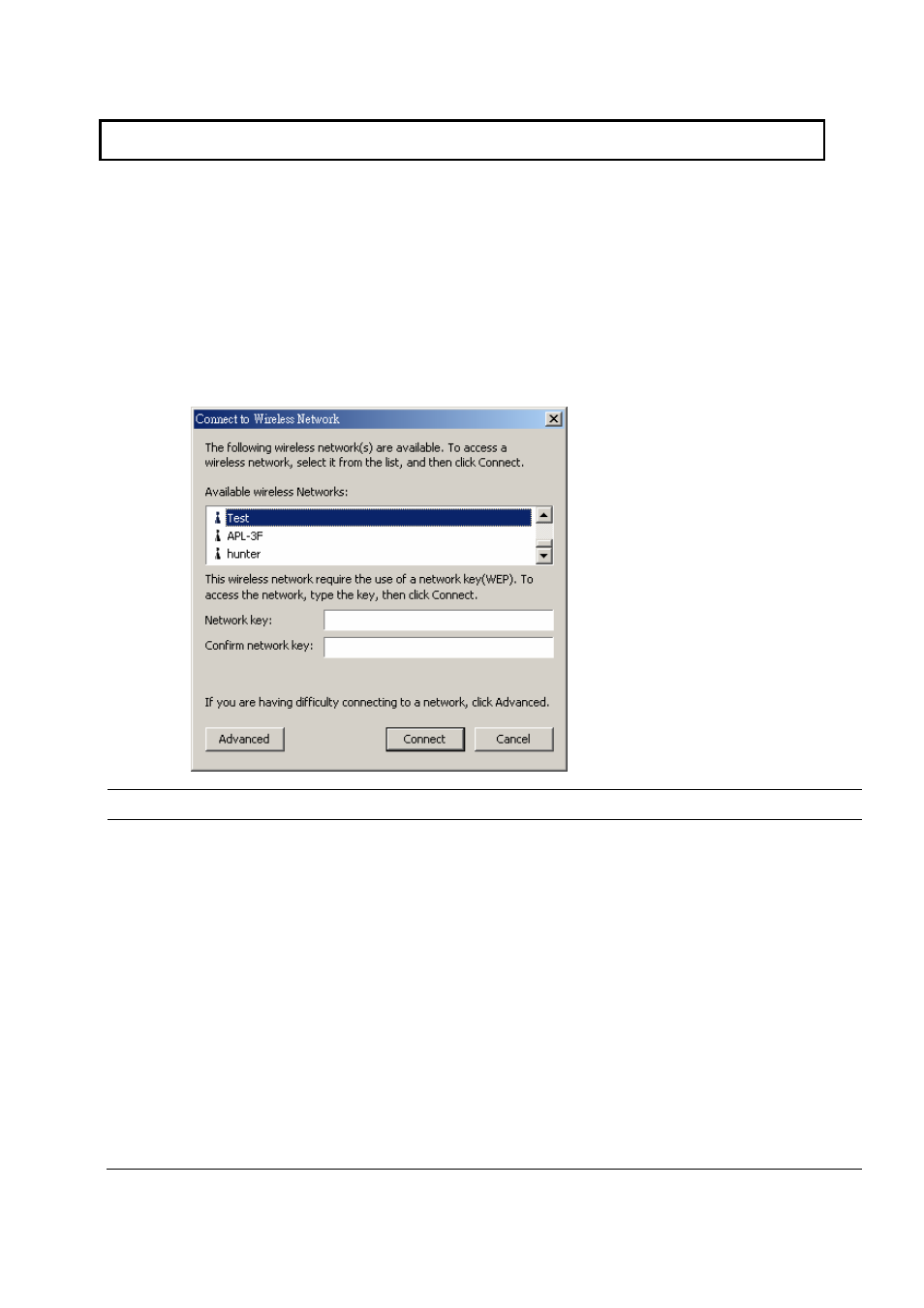 Connect to the wireless network, Configuration utility, Onnect to the | Ireless, Etwork, 3 configuration utility, 1 connect to the wireless network | Edimax Technology EW-7126 User Manual | Page 12 / 24