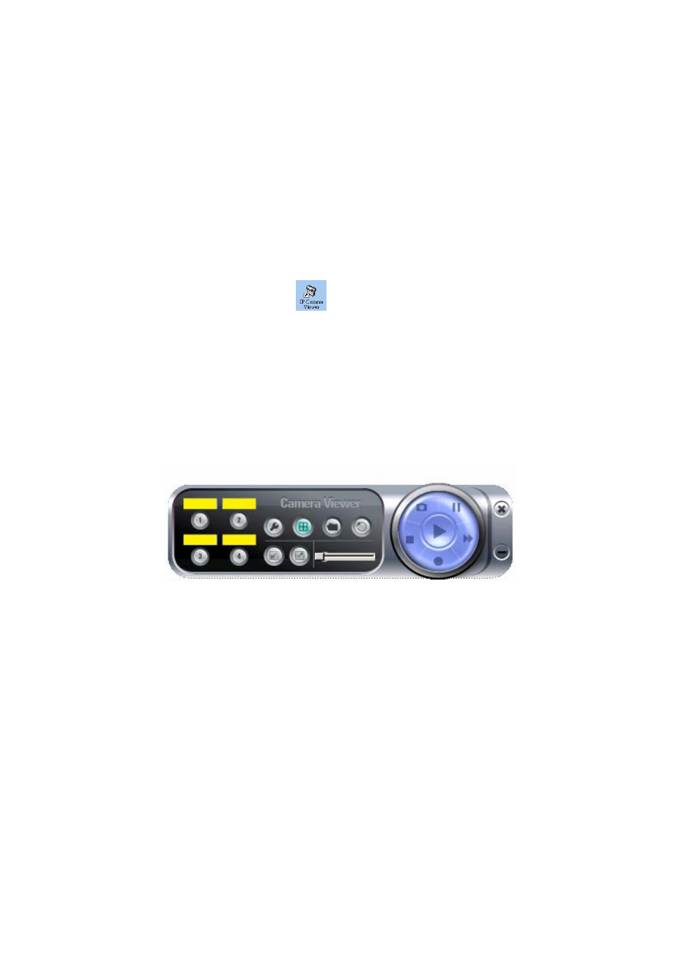 Using the camera viewer, Panel introduction | Edimax Technology IC-1000 User Manual | Page 24 / 53
