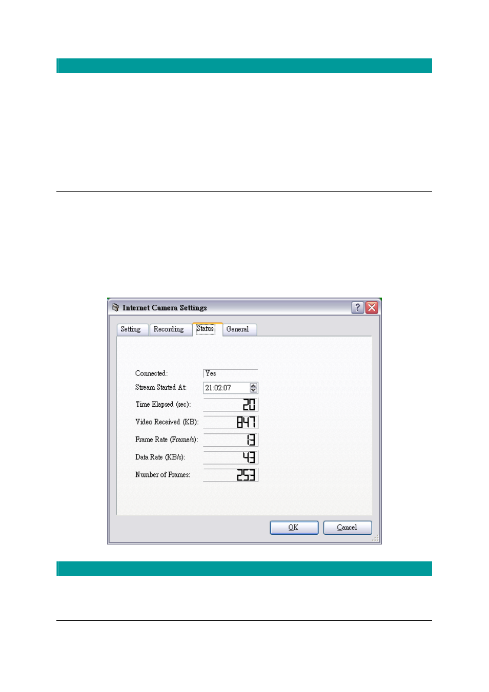 Status | Edimax Technology IC-1000 User Manual | Page 35 / 53