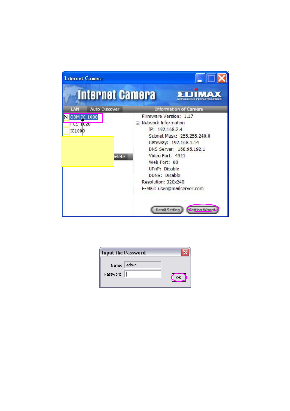 Edimax Technology IC-1000 User Manual | Page 9 / 53