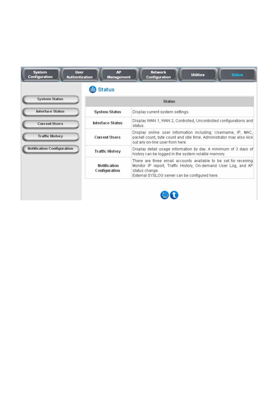 6 status, 1 system status | Edimax Technology AC-M1000 User Manual | Page 115 / 158