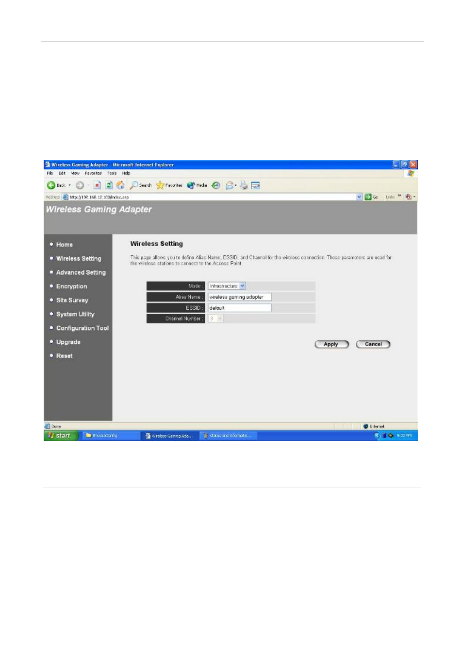 Wireless setting, 2 wireless setting | Edimax Technology EW-7206GAb User Manual | Page 26 / 42