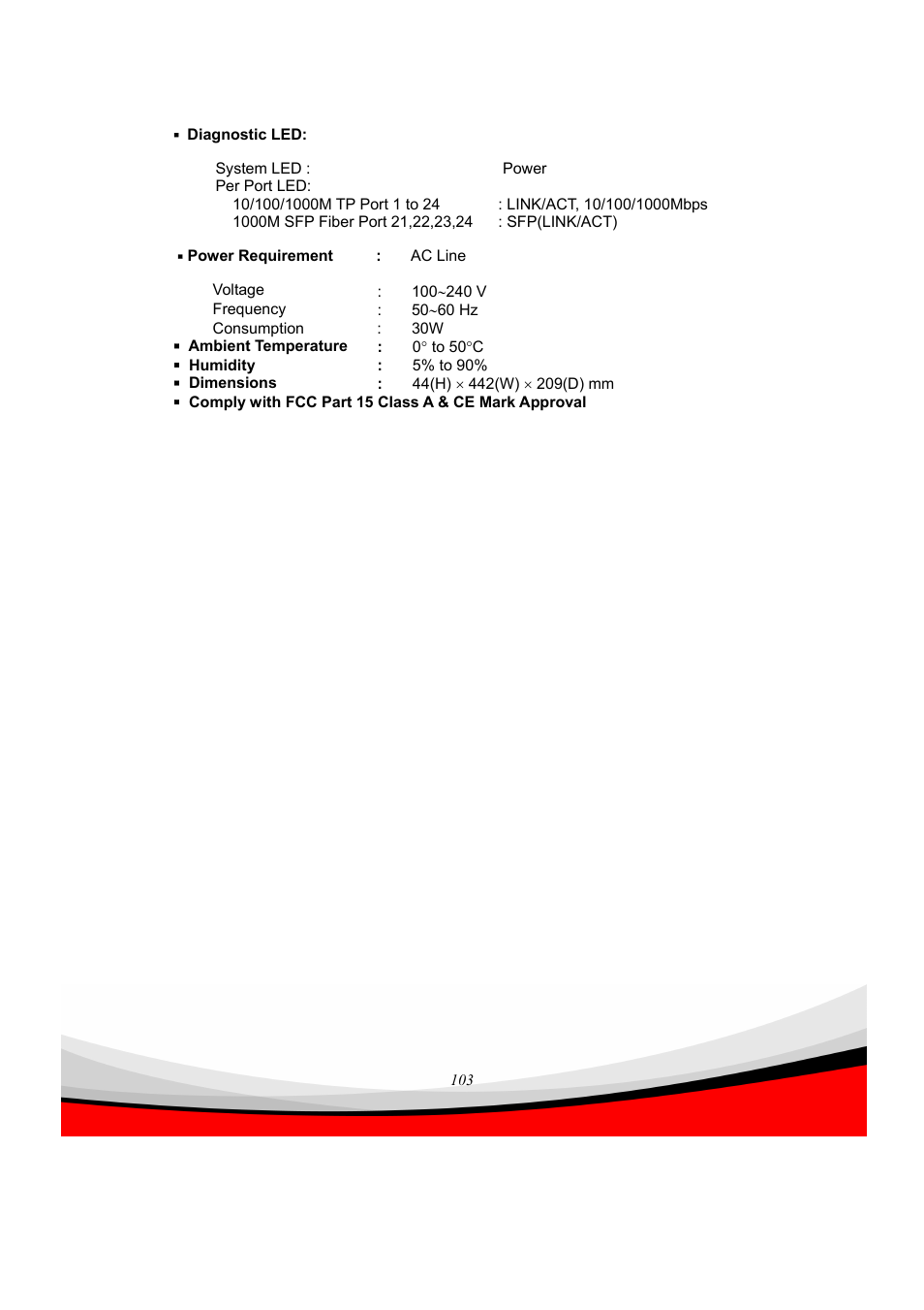 Edimax Technology ES-5240G+ User Manual | Page 109 / 111