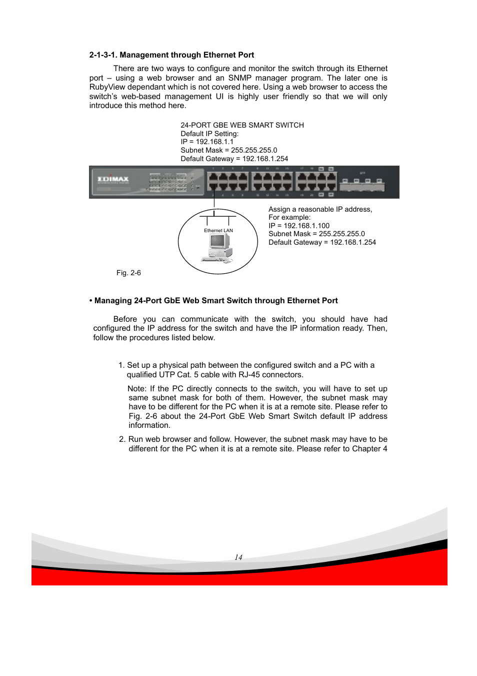 Edimax Technology ES-5240G+ User Manual | Page 20 / 111