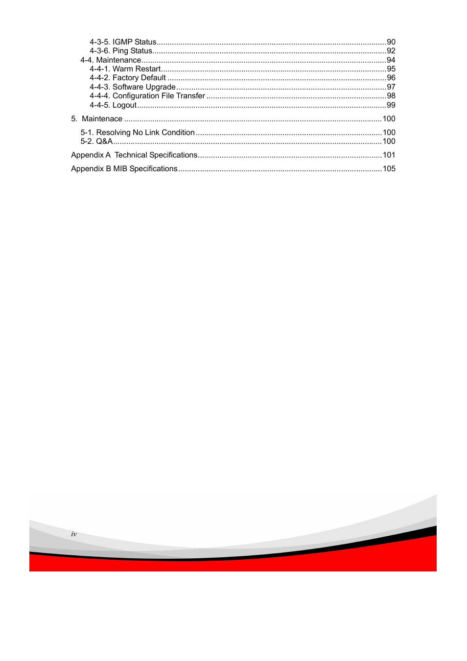 Edimax Technology ES-5240G+ User Manual | Page 4 / 111