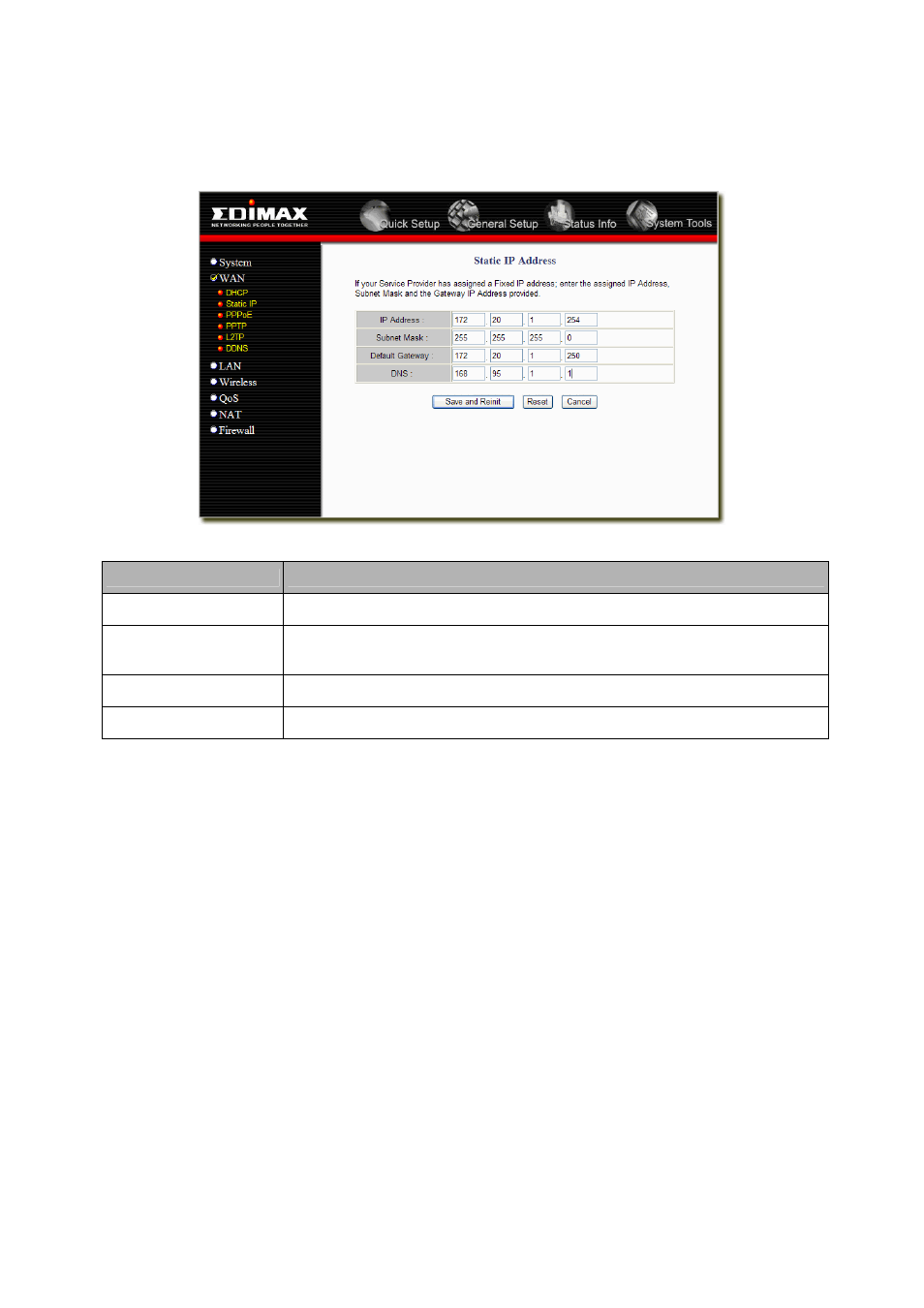 2 static ip address, 3 pppoe | Edimax Technology BR-6218Mg User Manual | Page 16 / 58