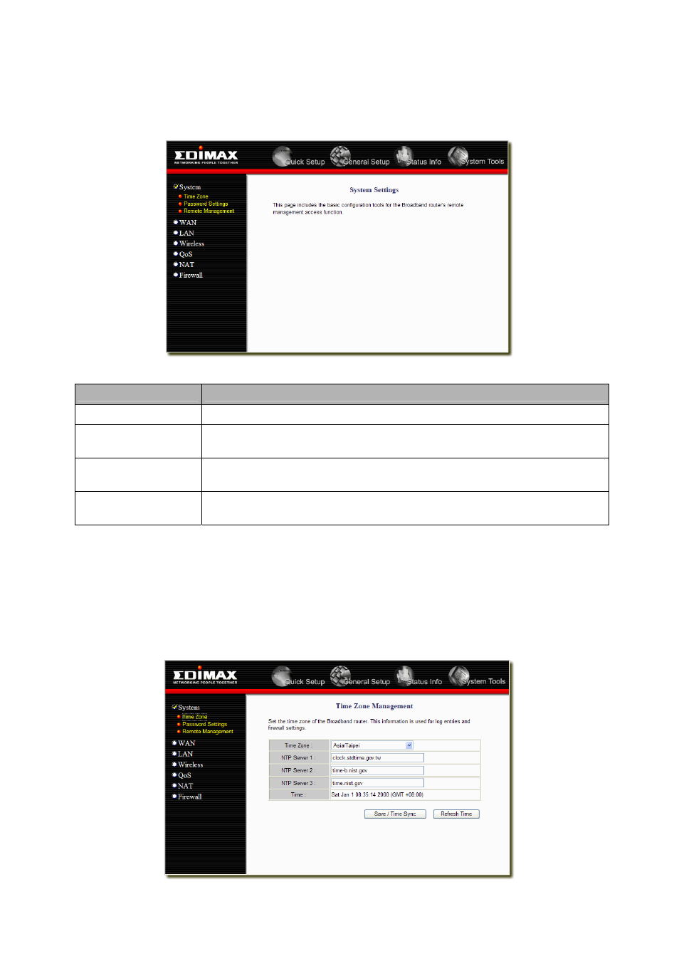 1 system, 1 time zone | Edimax Technology BR-6218Mg User Manual | Page 21 / 58