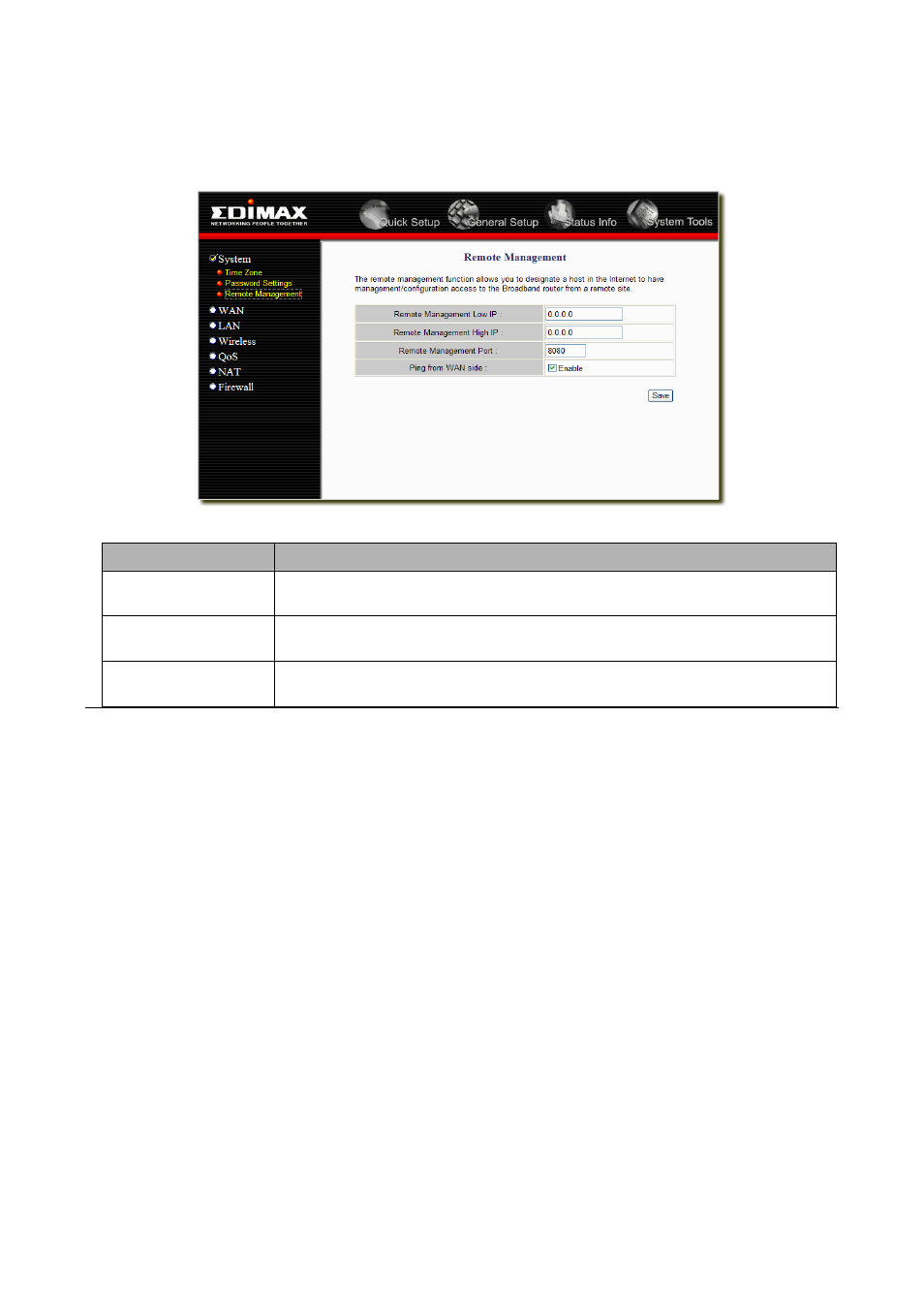 3 remote management | Edimax Technology BR-6218Mg User Manual | Page 23 / 58