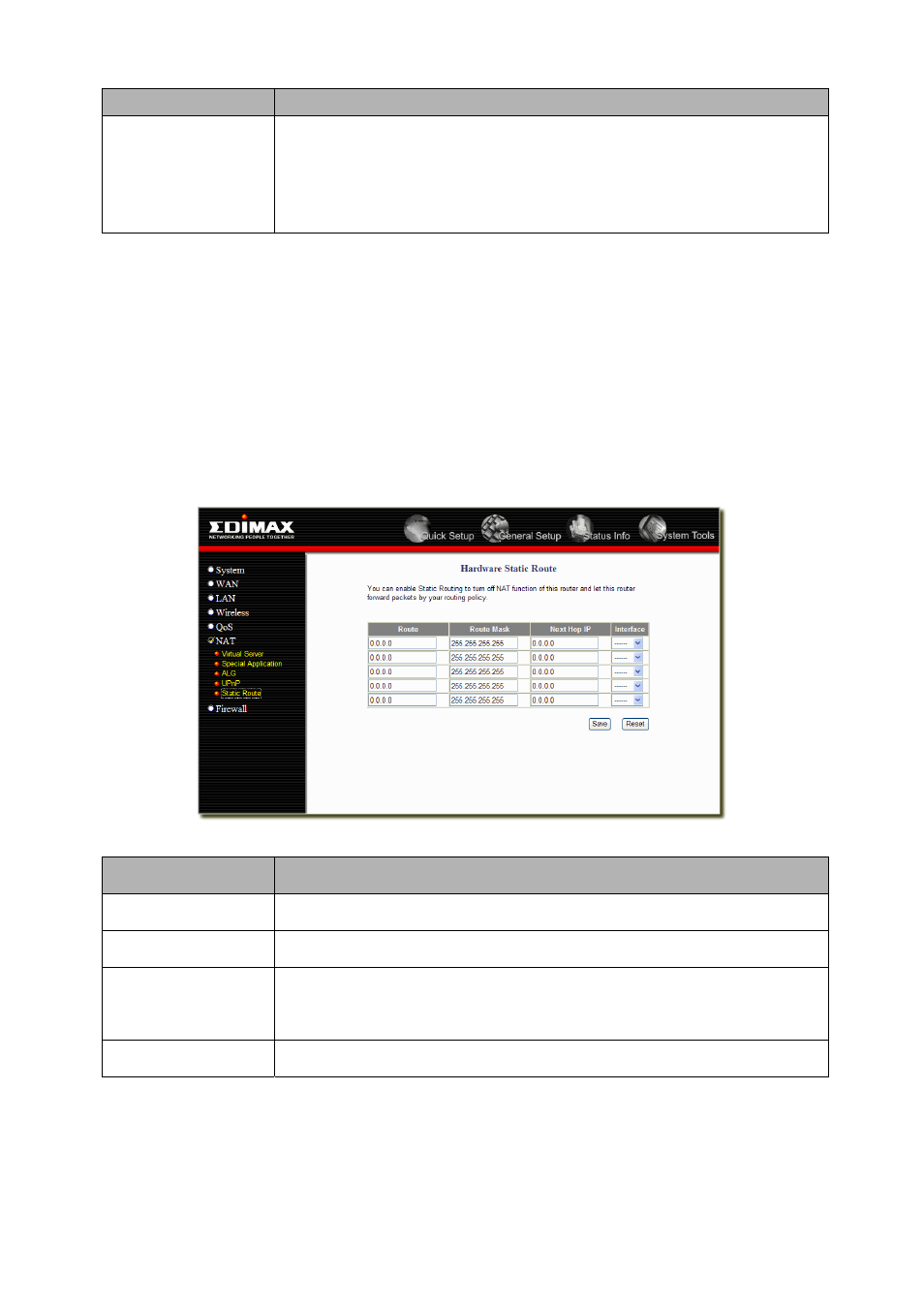 5 static routing | Edimax Technology BR-6218Mg User Manual | Page 45 / 58