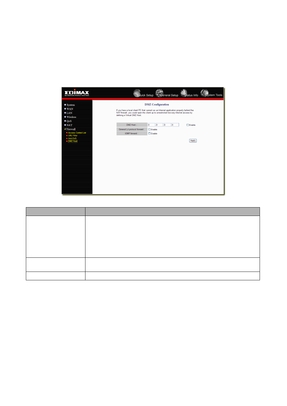 4 dmz | Edimax Technology BR-6218Mg User Manual | Page 51 / 58