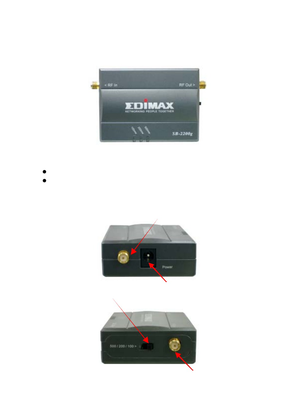 Hardware description | Edimax Technology Network Router User Manual | Page 3 / 6