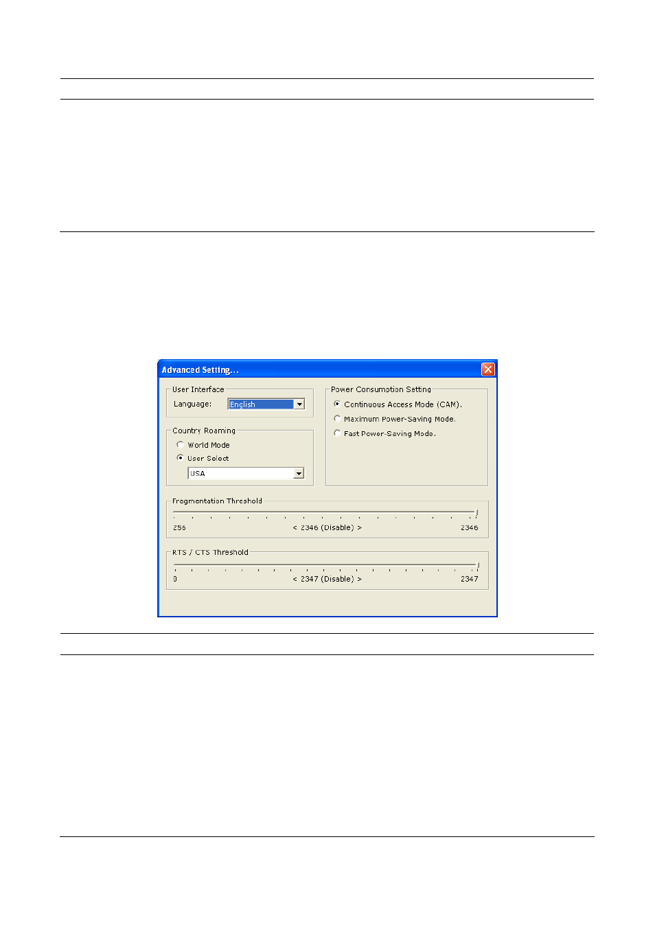 4 advanced settings | Edimax Technology pmn802.11b/g WLAN USB adapter with Wi-Fi Detector User Manual | Page 25 / 34