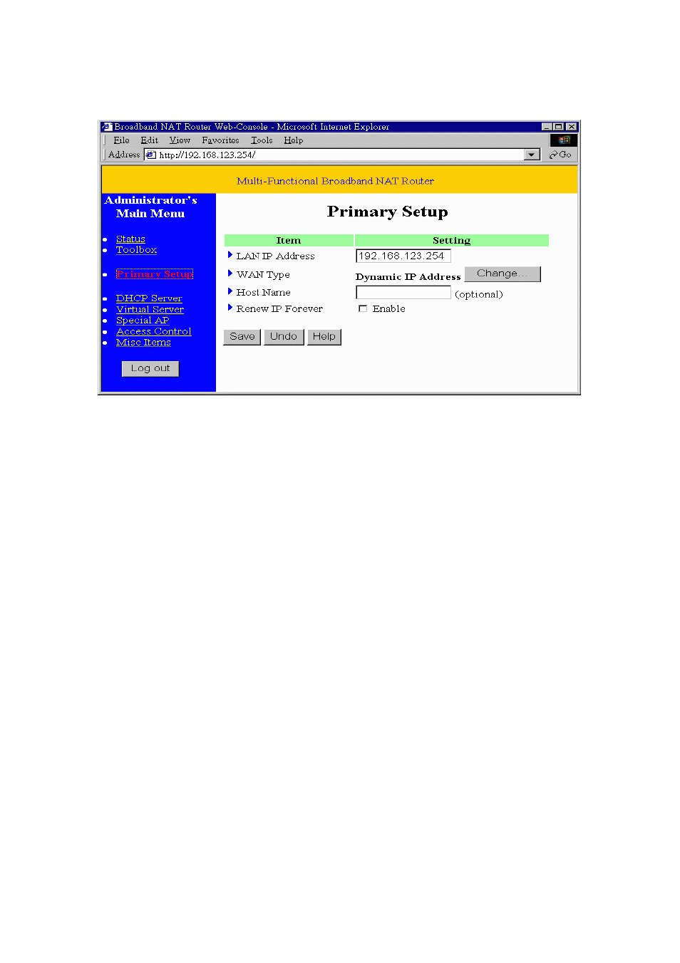 4 primary setup | Edimax Technology BR-6004 User Manual | Page 16 / 30