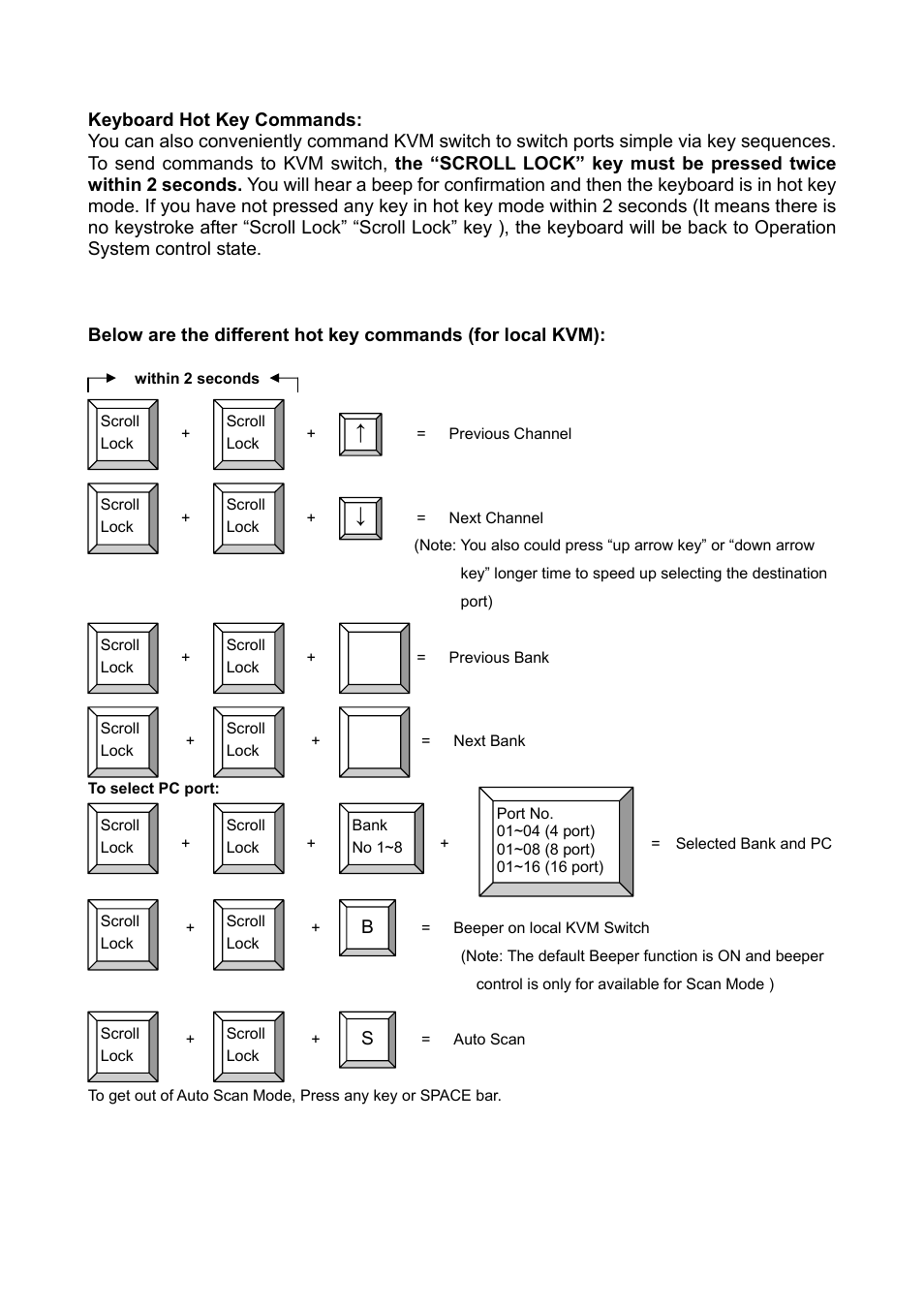 Edimax Technology Two-console 16 port PS/2 KVM Switch User Manual | Page 13 / 20