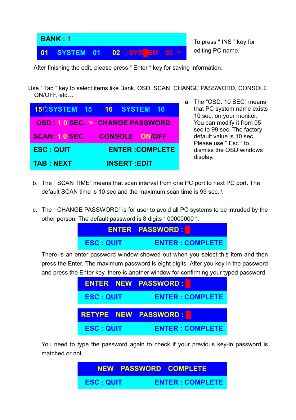 Edimax Technology Two-console 16 port PS/2 KVM Switch User Manual | Page 17 / 20
