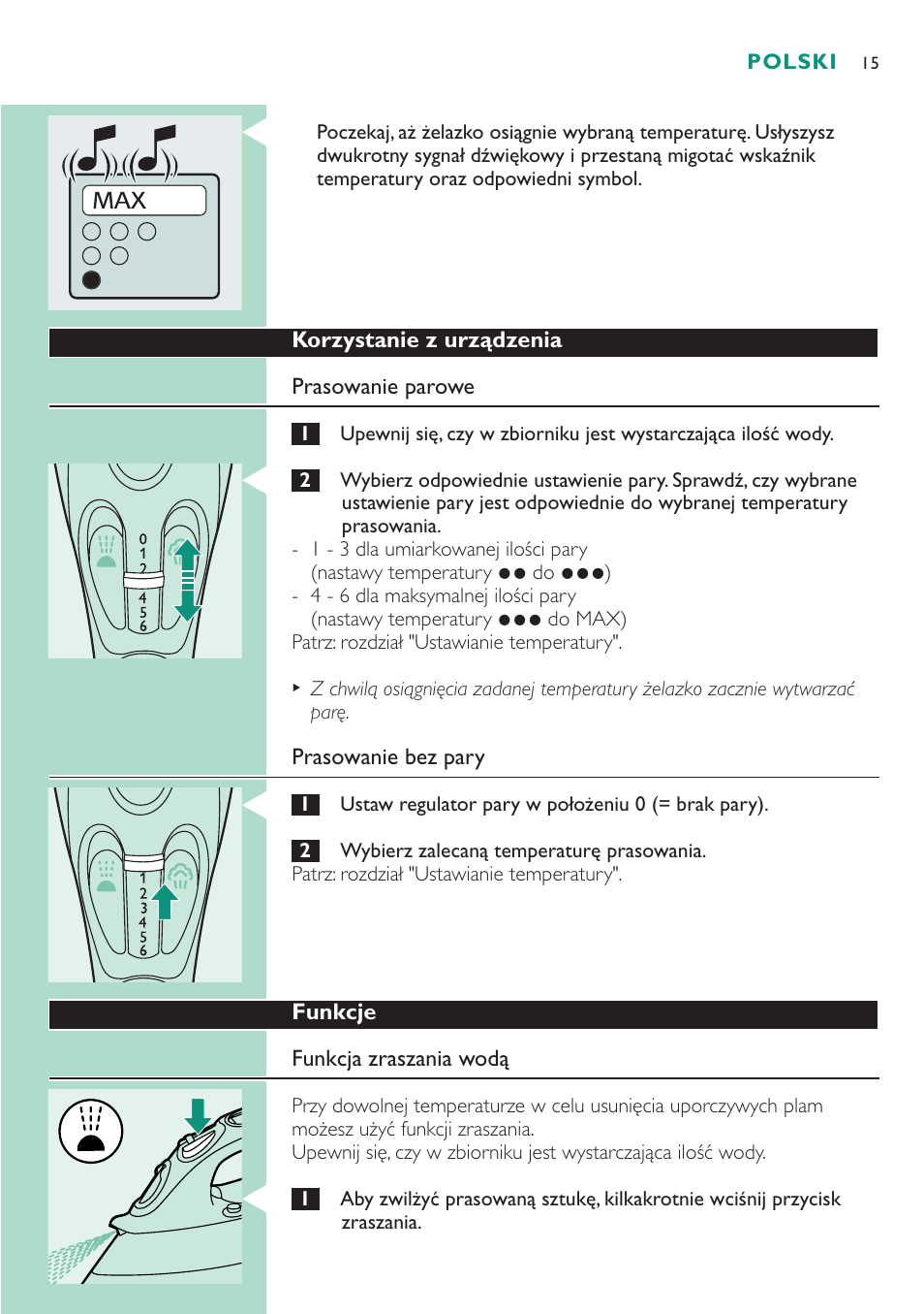 Philips GC4250 User Manual | Page 15 / 76