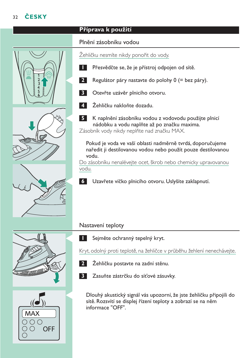 Philips GC4250 User Manual | Page 32 / 76