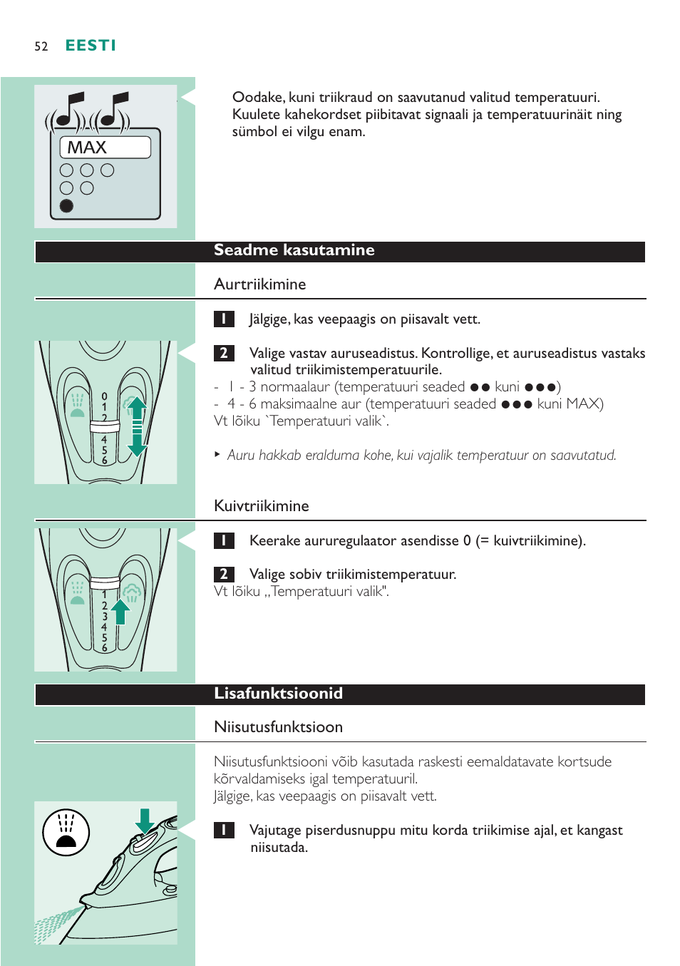 Philips GC4250 User Manual | Page 52 / 76