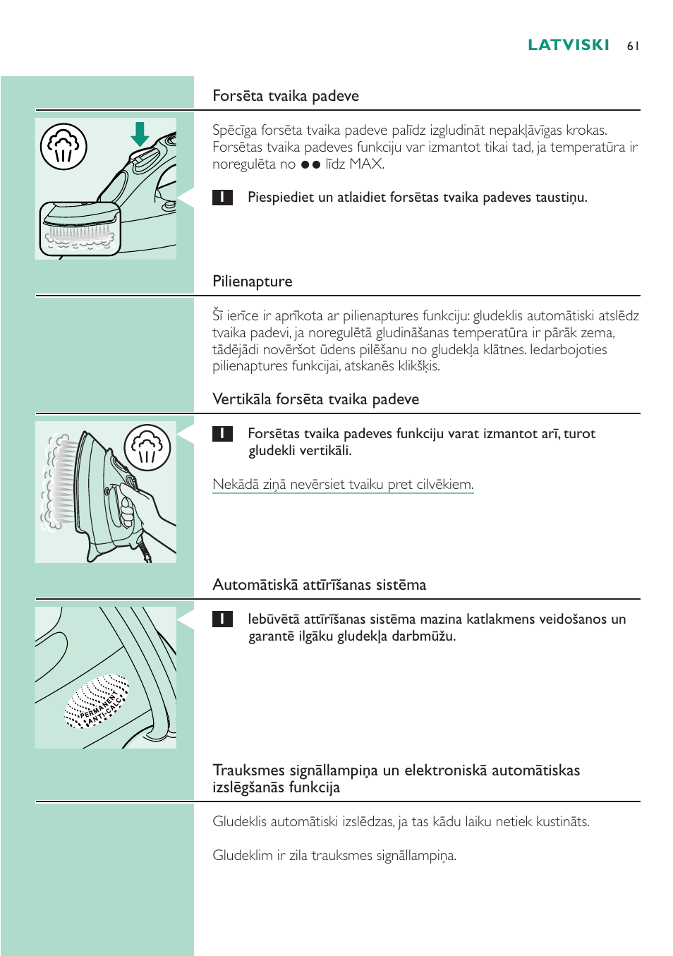 Philips GC4250 User Manual | Page 61 / 76