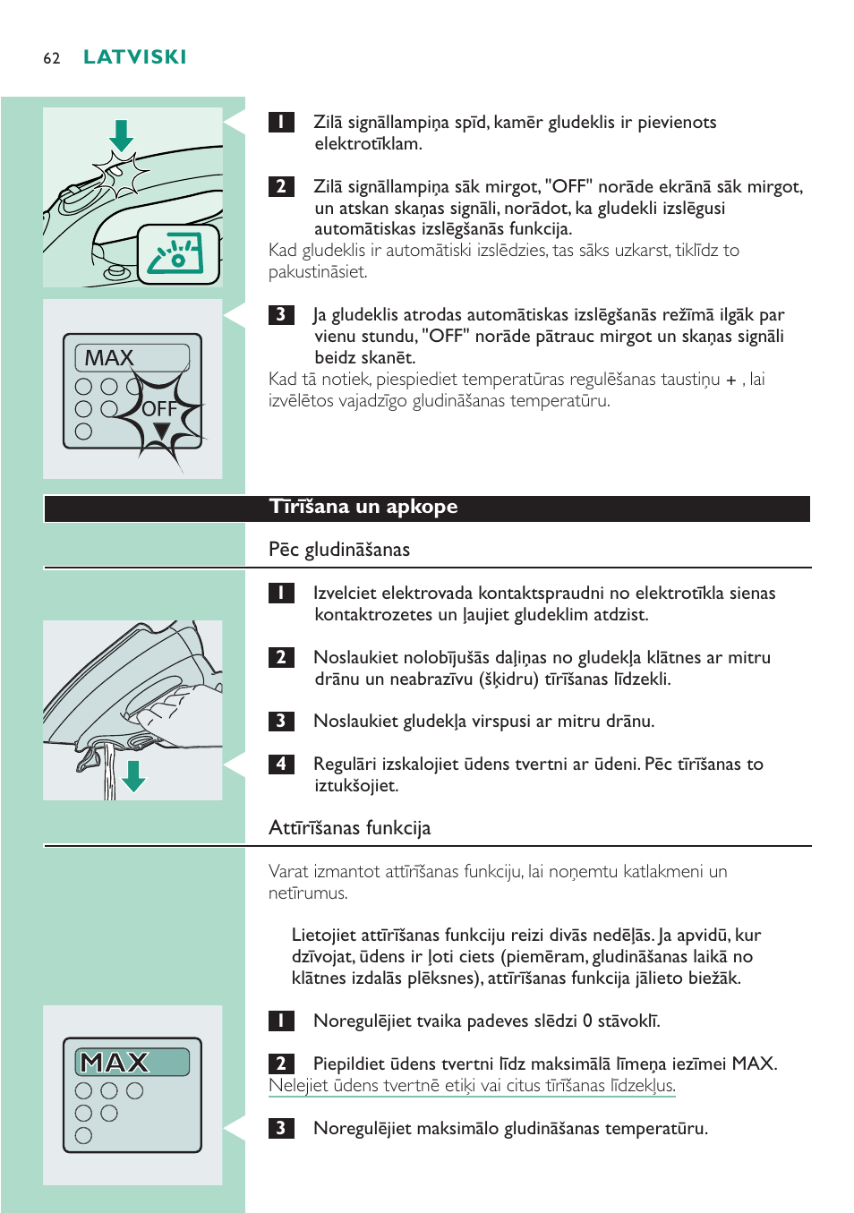 Philips GC4250 User Manual | Page 62 / 76