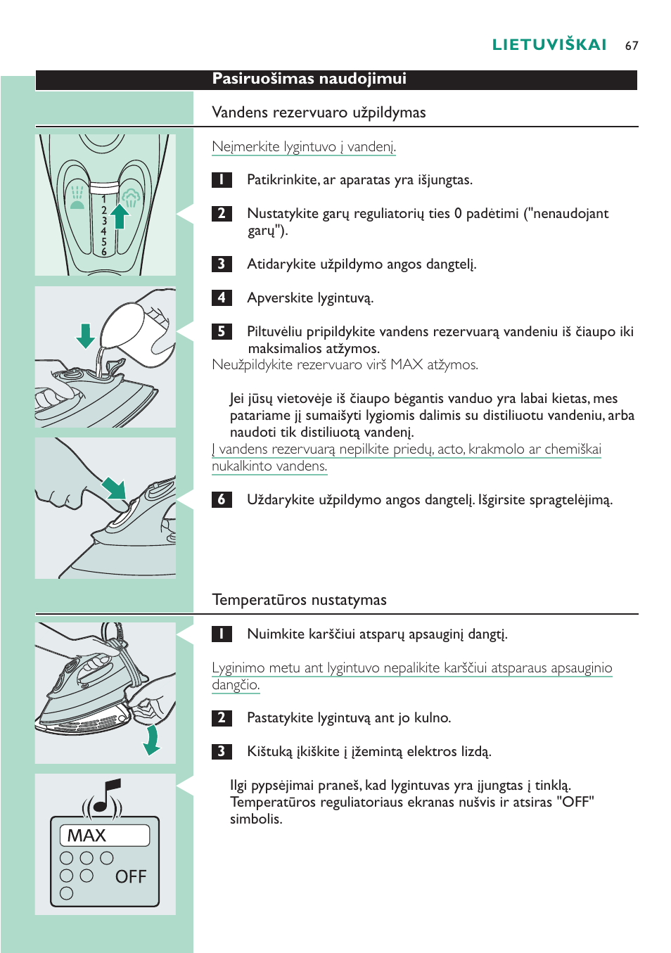 Philips GC4250 User Manual | Page 67 / 76