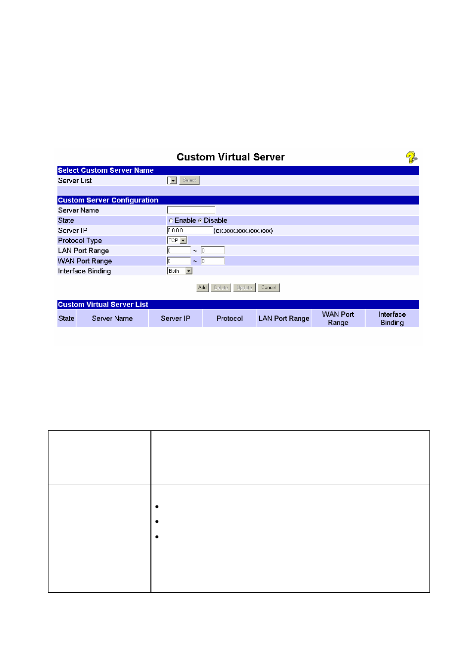 Custom virtual servers | Edimax Technology Edimax user guide Router User Manual | Page 34 / 81