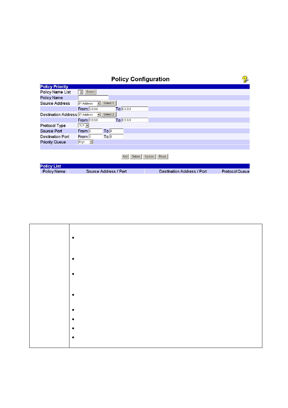 Policy configuration | Edimax Technology Edimax user guide Router User Manual | Page 55 / 81