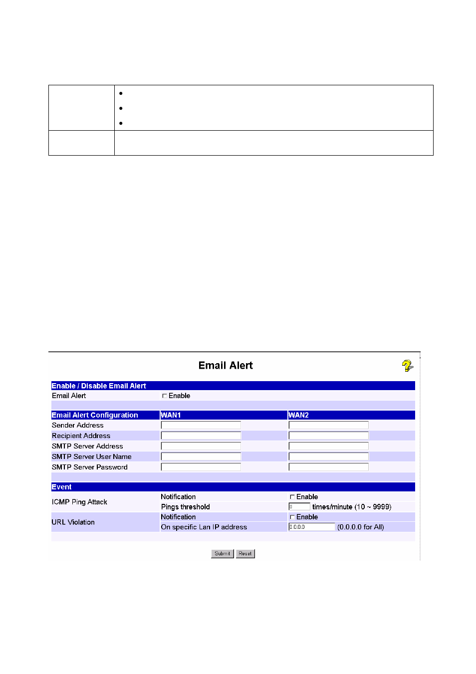 Email alert | Edimax Technology Edimax user guide Router User Manual | Page 57 / 81