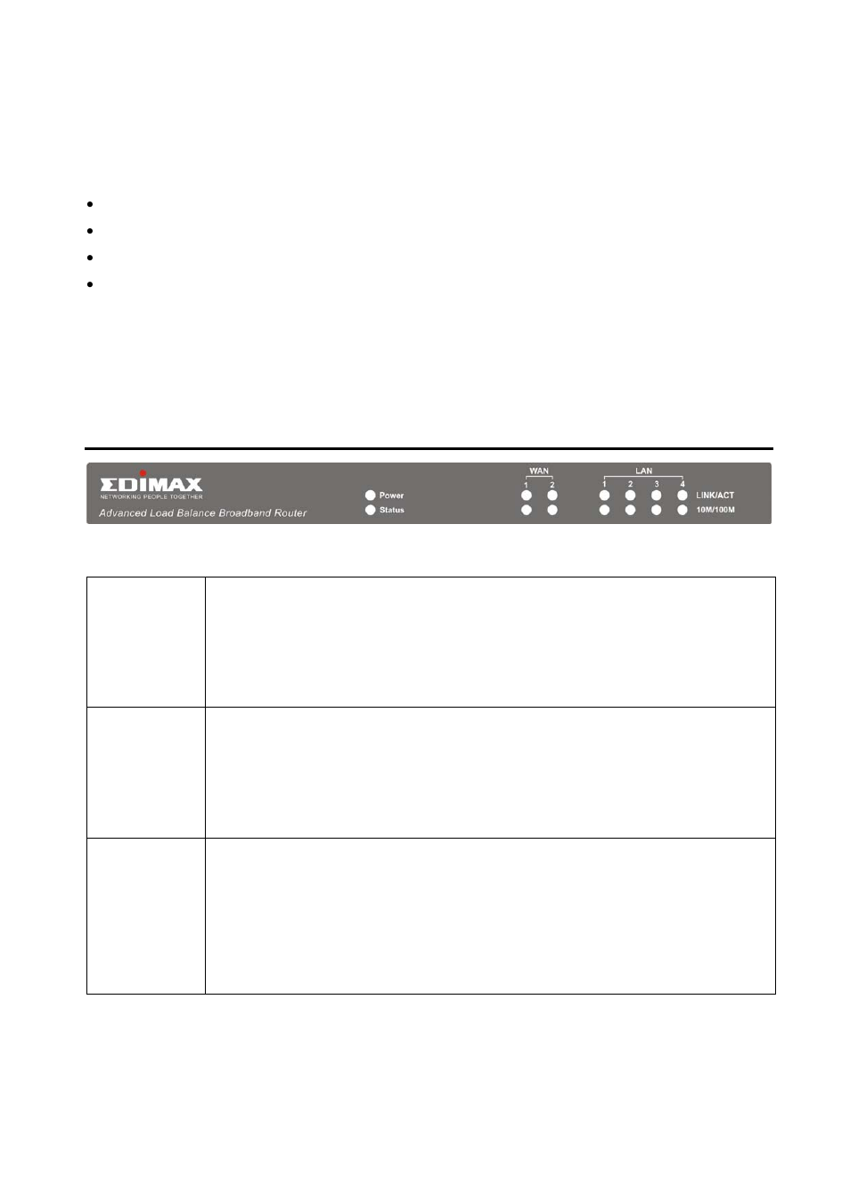 Package contents, Physical details | Edimax Technology Edimax user guide Router User Manual | Page 8 / 81