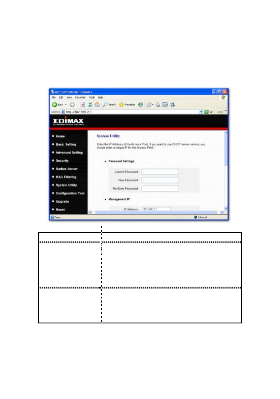 7 system utility | Edimax Technology Wireless LAN Access Point User Manual | Page 37 / 44