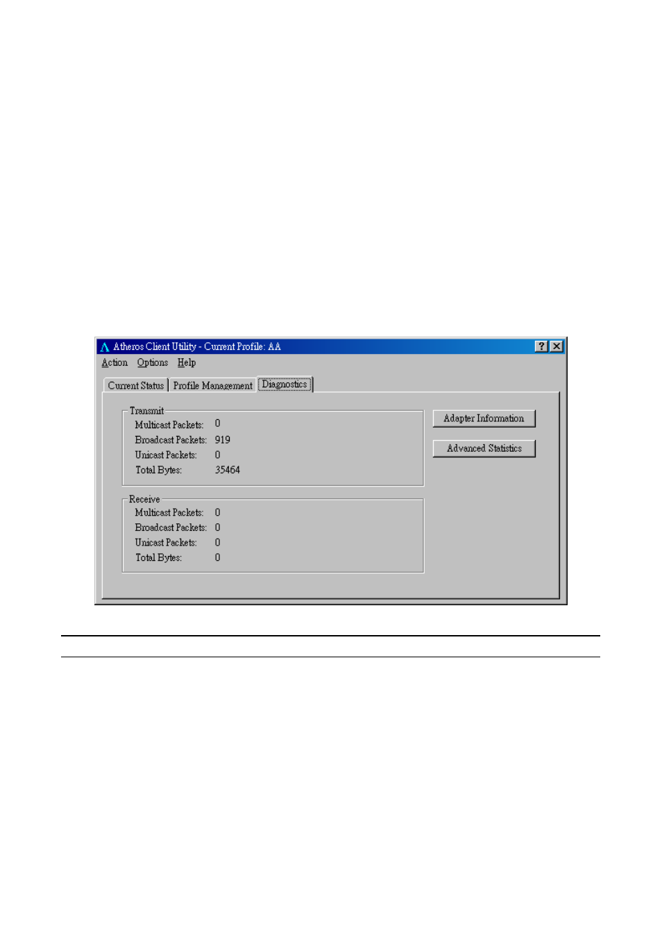 3 diagnostics, Iagnostics | Edimax Technology Edimax Wireless LAN Cardbus Adapter User Manual | Page 18 / 34