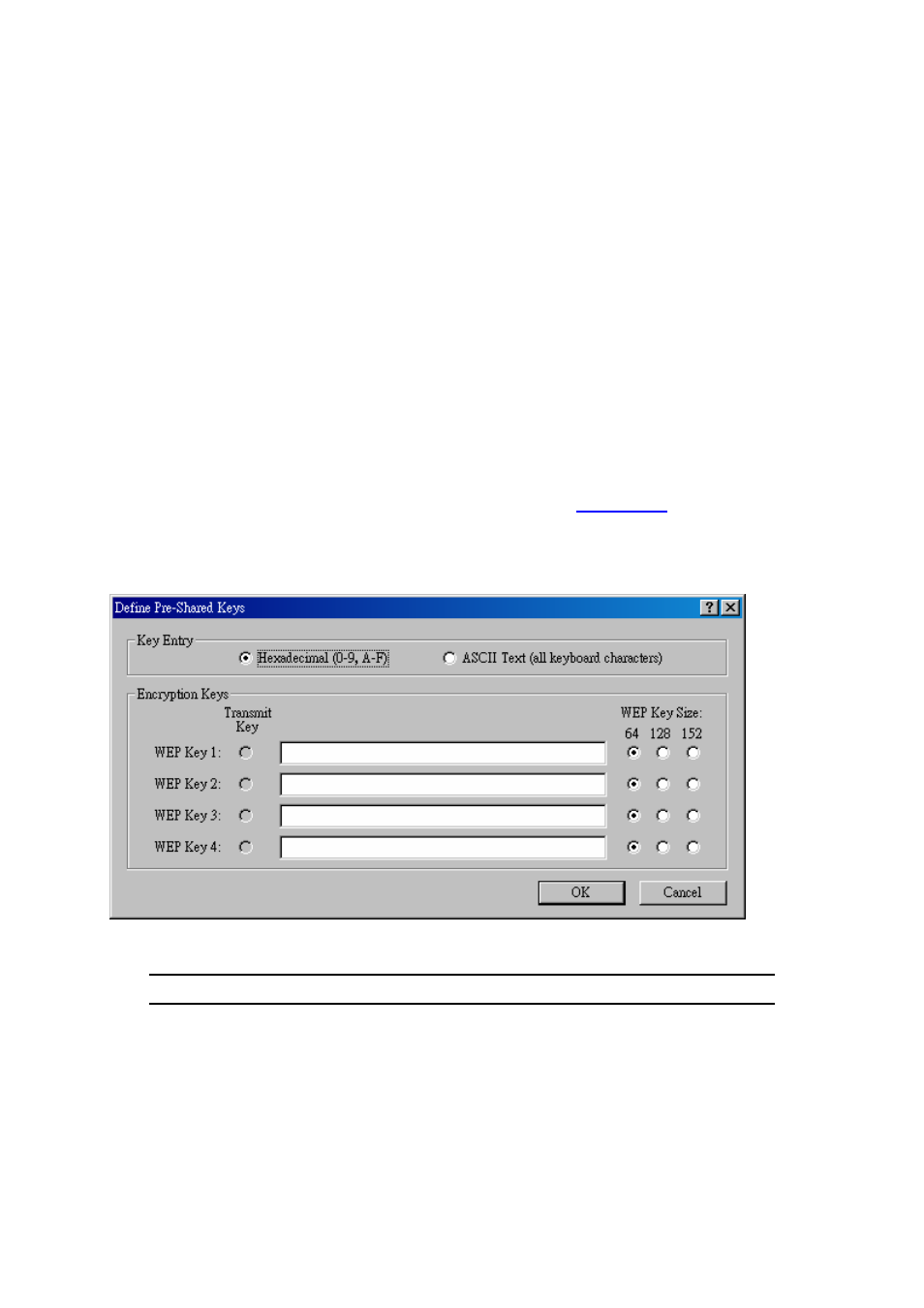 3 pre-shared encryption keys, Overwriting an existing static wep key, Disabling static wep | 3 .4. 3 pre-sha red en cryp ti on k ey s 4, 3 .4 .3 pre-share d enc r yption ke ys | Edimax Technology Edimax Wireless LAN Cardbus Adapter User Manual | Page 29 / 34