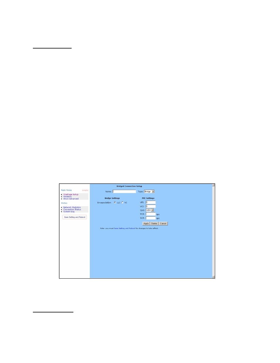 Dhcp settings, Bridge settings | Edimax Technology AR-6024WG User Manual | Page 20 / 73