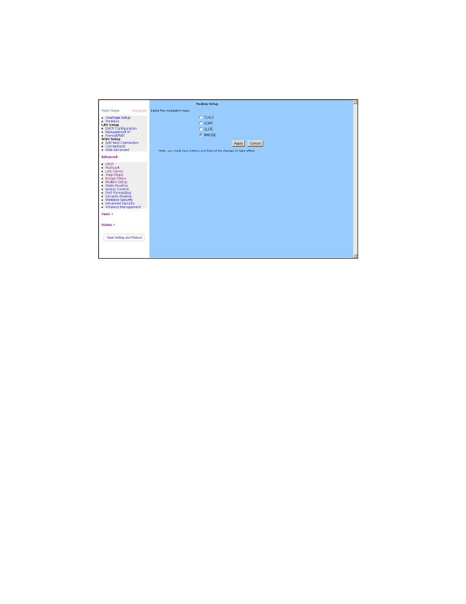 Modem setup | Edimax Technology AR-6024WG User Manual | Page 43 / 73