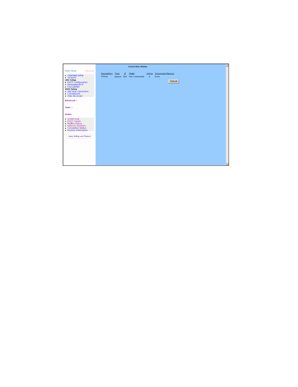 Connection status | Edimax Technology AR-6024WG User Manual | Page 68 / 73