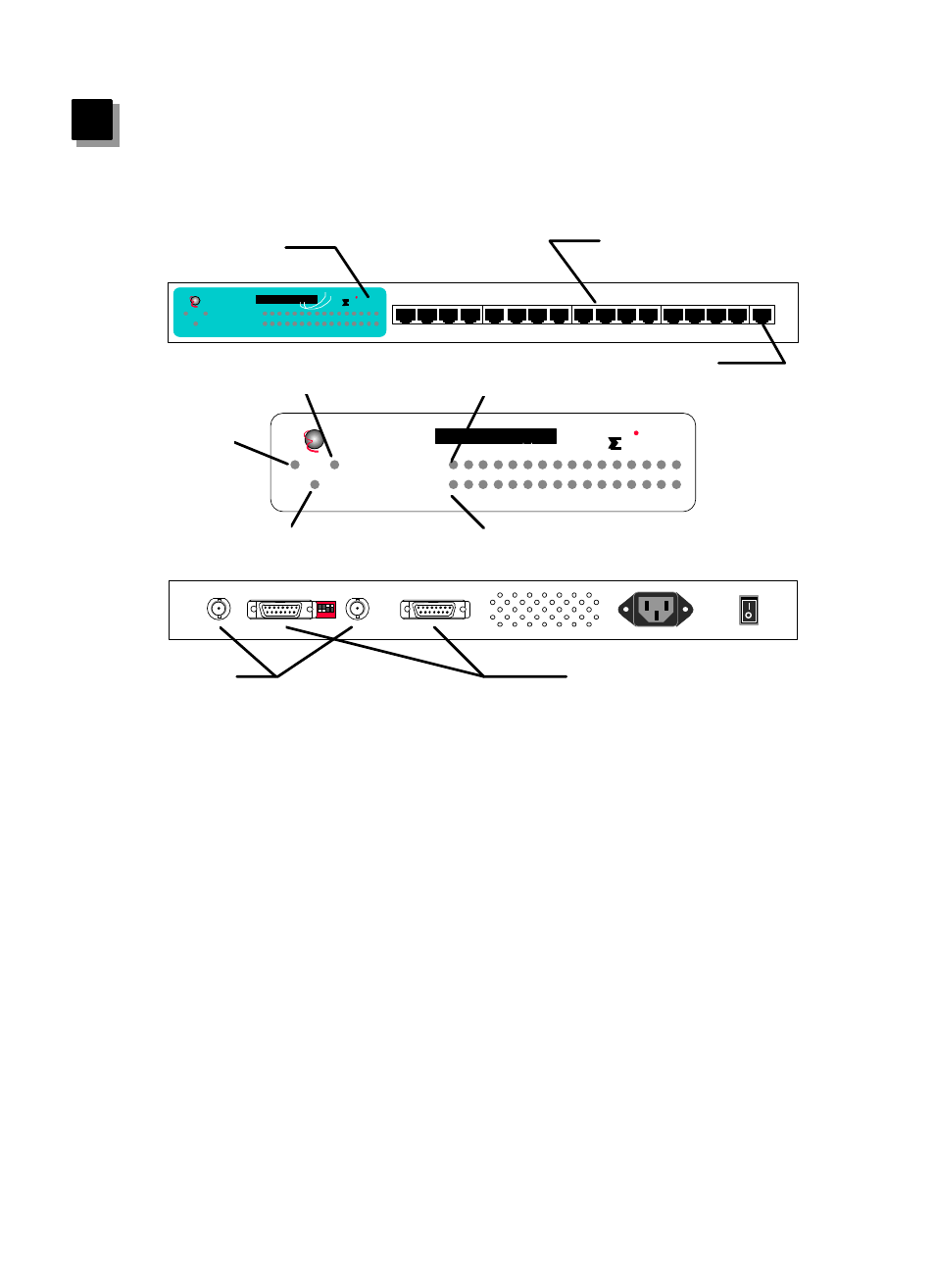 Physical description, 1) panel, Dimax | Edimax Technology ER-5398S User Manual | Page 7 / 13