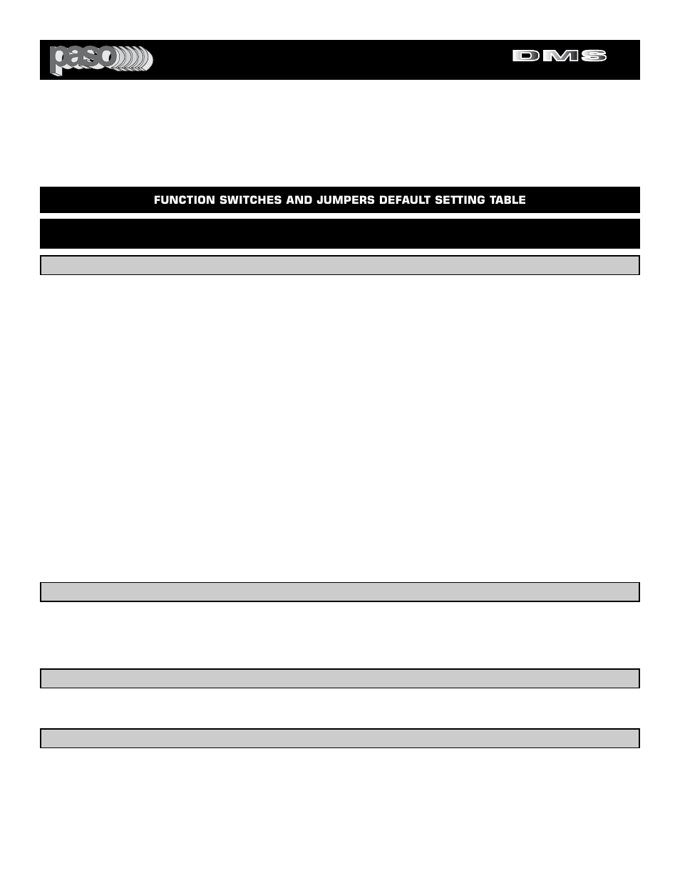 Digital music amplifiers, Caution | El Paso Chile Company DMS 3080-80 User Manual | Page 7 / 32