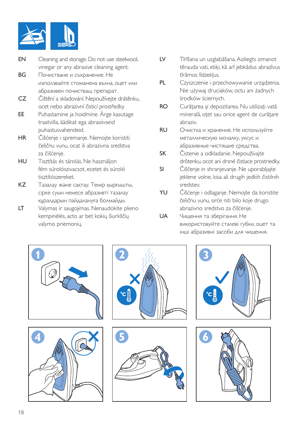 Philips GC3720 User Manual | Page 18 / 28