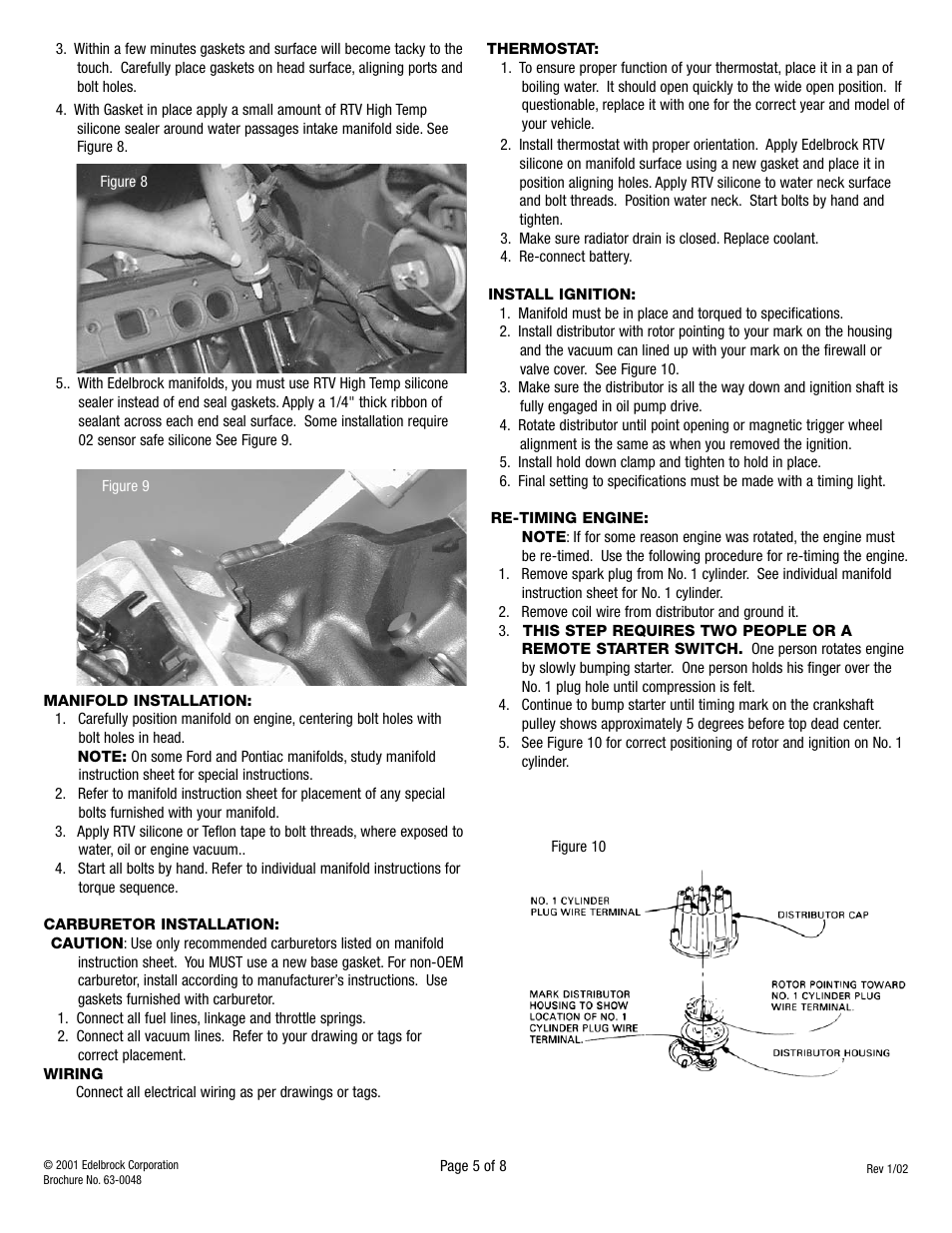 Edelbrock 330/350/403 User Manual | Page 7 / 10