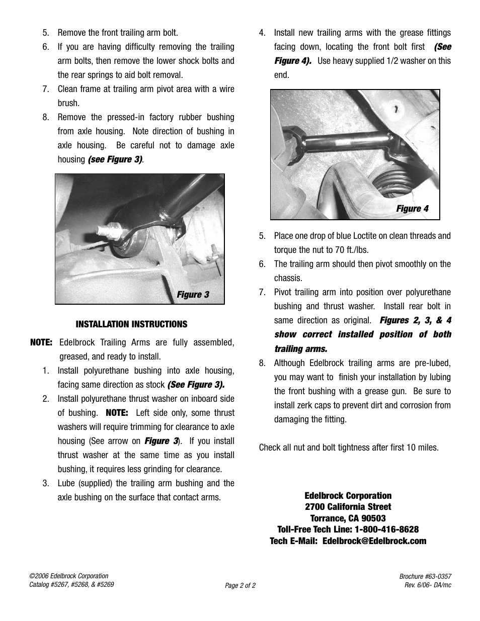 Edelbrock 25-4067 User Manual | Page 2 / 2