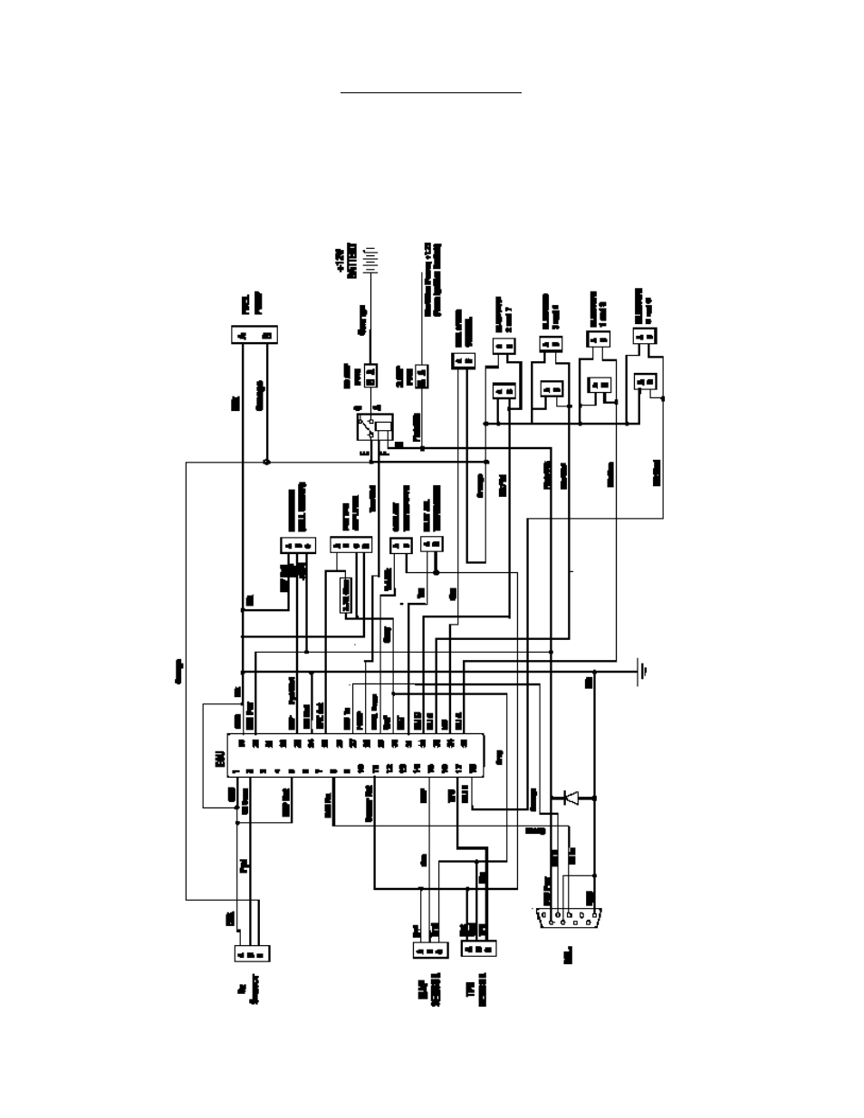 Main system harness | Edelbrock 3550 User Manual | Page 16 / 35