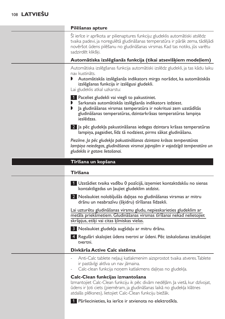 Philips GC4850 User Manual | Page 108 / 198