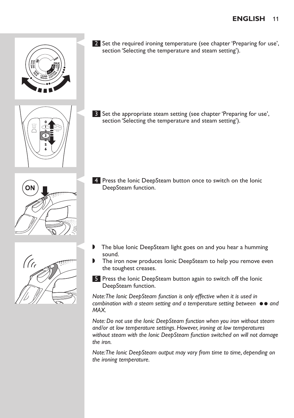 Philips GC4850 User Manual | Page 11 / 198